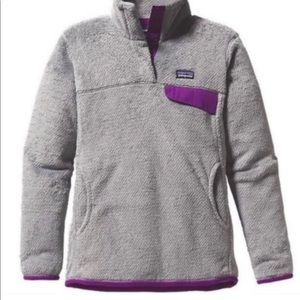 Patagonia Pullover Fleece Jacket Snap T Small